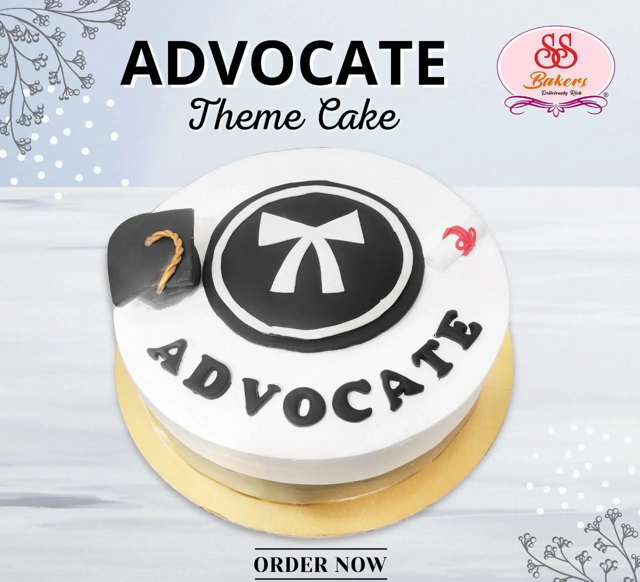 Advocate Theme Cake Designs & Images